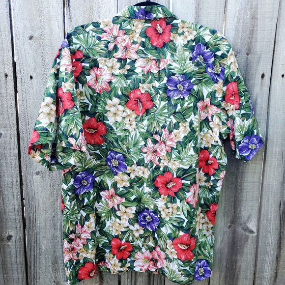 Vintage floral button down - Picture 4 of 4